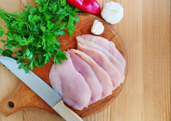 Directions for bake thin sliced ​​chicken breasts