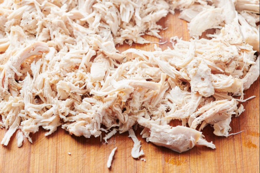 Try adding shredded chicken to this recipe