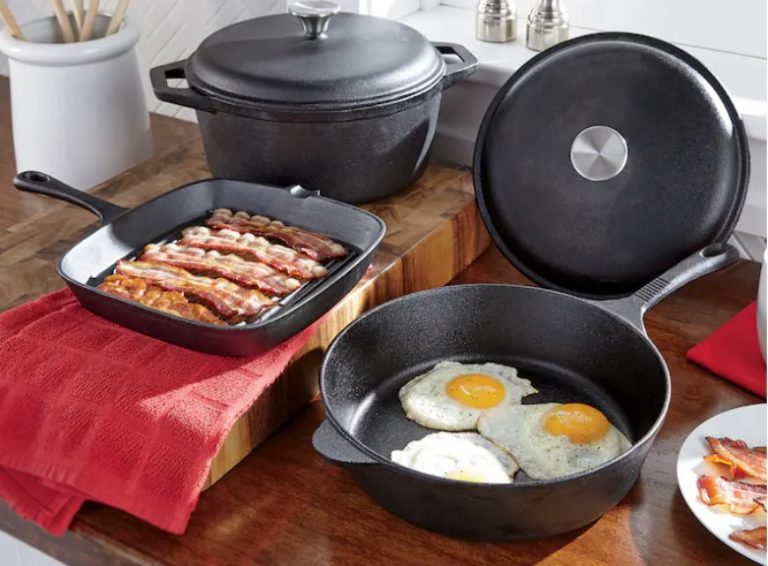 7 Best Cast Iron Cookware Sets Reviews & Buying Guide
